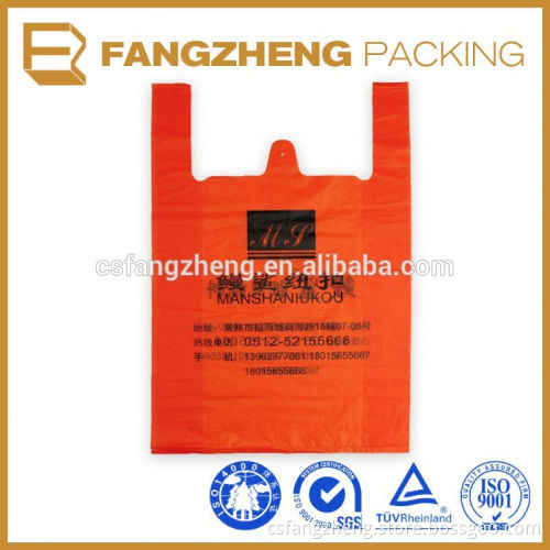 Custom special design plastic T shirt bags with logo printed
Quality Choice